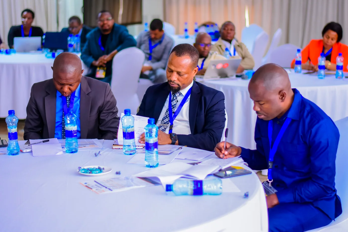 Delegates engage with the forum programme.
